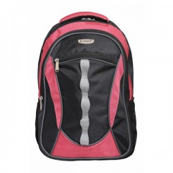 Aqsa ALB60 Stylish Laptop Bag (Black and Red)
